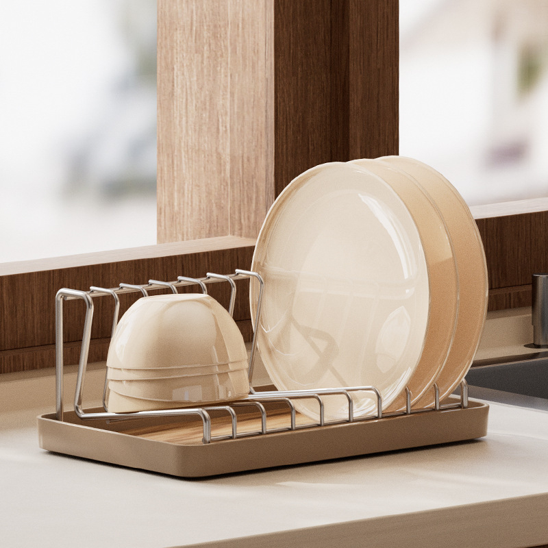 Home Cooking Recipes - Stainless Steel Dish Drying Rack Kitchen
