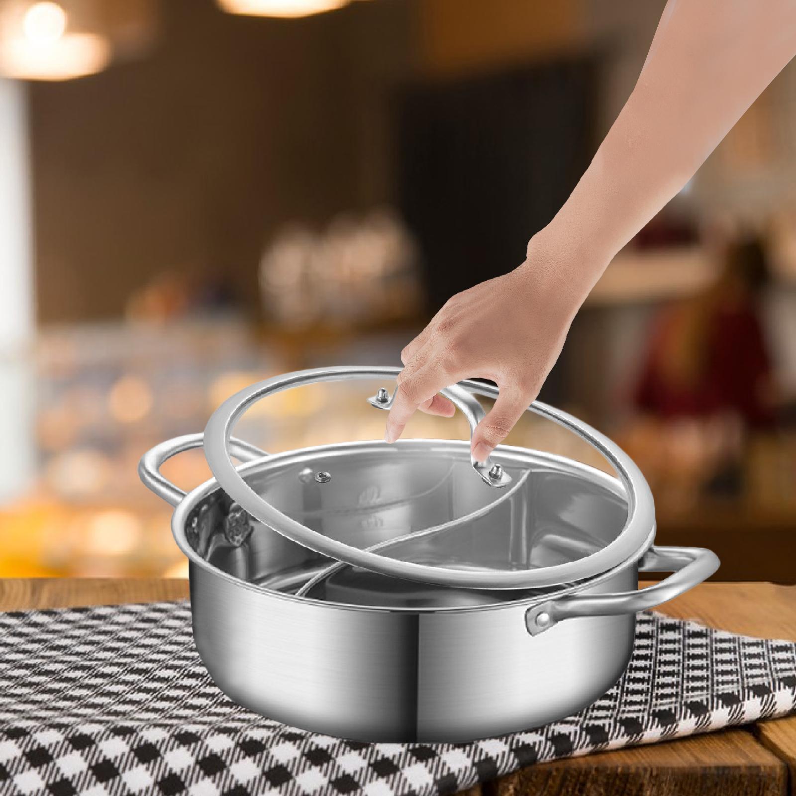 Hot Pot with Divider Gas Stock - đánh giá và giá Home Cooking Gas