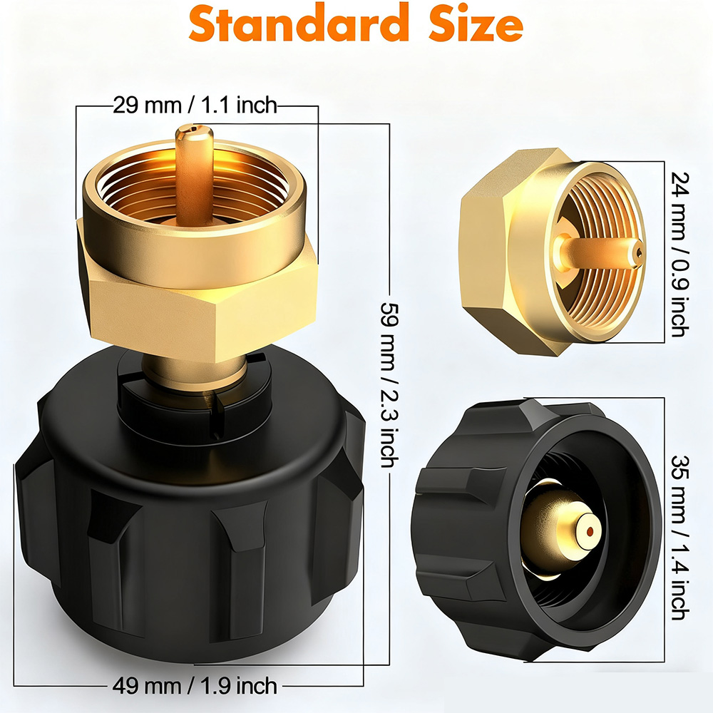 1pc Propane Refill Adapter for - đánh giá và giá Home Cooking Gas